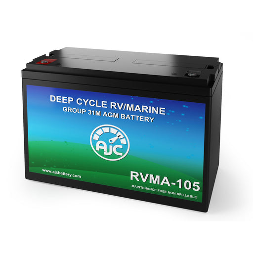 AJC 12V 105Ah Deep Cycle RV Battery