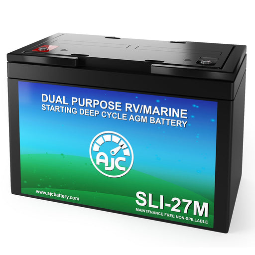 Lister Petter TS2 3 Power Plant Optional 12V 90Ah Generator Replacement Battery