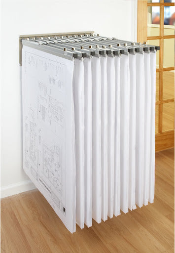 MSC Industrial 89857767 Pivot Wall Rack for Blueprints