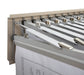 Wall Rack with 12 Pivot Hangers for Blueprints
