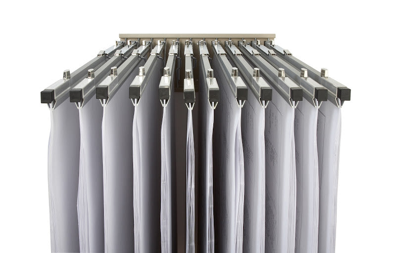 Sheet File Pivot Wall Rack for Blueprints