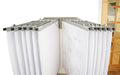Wall Rack with 12 Pivot Hangers for Blueprints